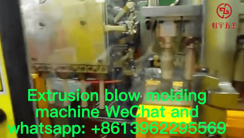 Extrusion blow molding machine.mp4